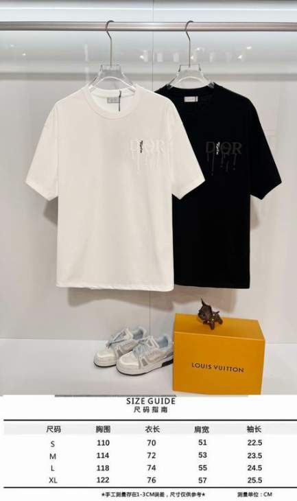 Dior T Shirts Short _SKUDiorS-XLxetr15515634